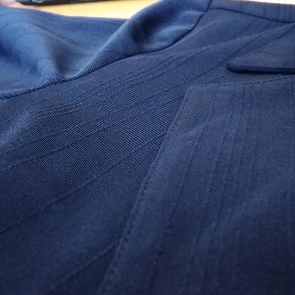 Navy blue Who's Tracy brand blazer Size 8 - Picture 7 of 7